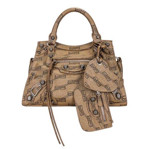 Balenciaga Handbags - ❌SOLD❌NWT Balenciaga Neo Cagole Top Handle XS Shoulder Bag BB Monogram Coated